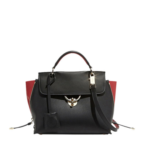 Salvatore Ferragamo/菲拉格慕 女士黑色小牛皮手提包女包 21-G850-685065