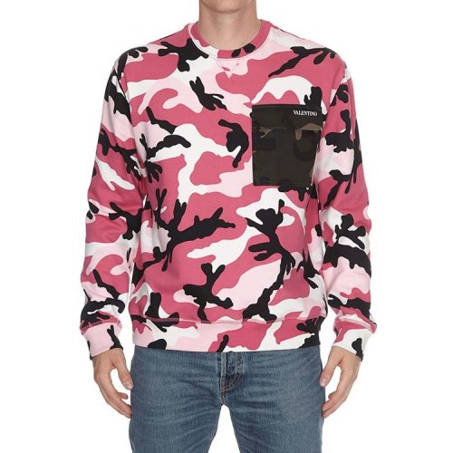 Valentino/华伦天奴 19年春夏 百搭 男性 混色 男卫衣 QV3MF11E3LY  F67