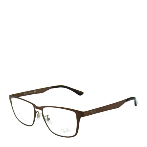 Ray-Ban/雷朋 商务 休闲 长方形 金属 全框 男女款 光学镜架 眼镜框 眼镜架 RX8739D 55mm RX8738D 53mm