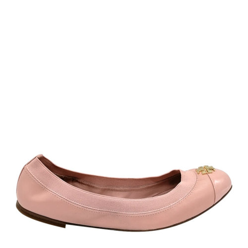 TORY BURCH /汤丽柏琦  女士牛皮平底鞋单鞋 裸粉色 30938 Clay Pink 667