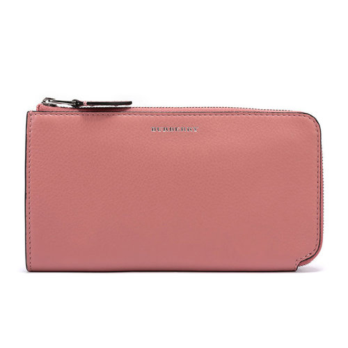 BURBERRY/博柏利 女士手拿包长款钱包 4076660 玫瑰色