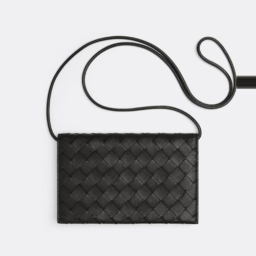  BV葆蝶家 22年秋冬 女士 钱包 portefeuille a bandouliere 708586VCPP38425