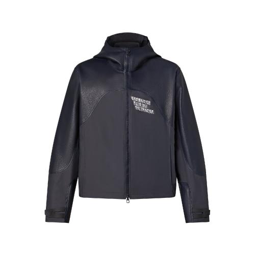  LV路易威登 22年秋冬 男士 夹克 混合皮革束腰夹克 1A9A55 1A9A54 1A9A5A 1A9A53 1A9A59 1A9A5