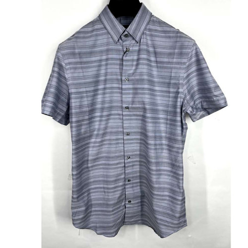 Emporio Armani/安普里奥阿玛尼 男士蓝色条纹衬衫 R1CAMT R159C 019