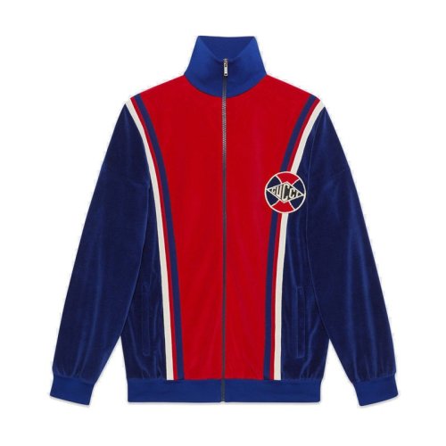  GUCCI/古驰 男士拼色时尚休闲夹克 545658 XJANT 4358 PLFSX