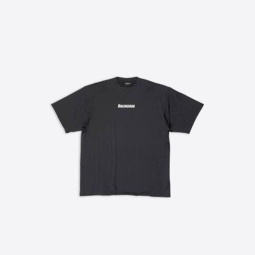  BALENCIAGA巴黎世家 22年春夏 男士 短袖T恤 Mens Swim T-shirt in Black 6570274B8B51000