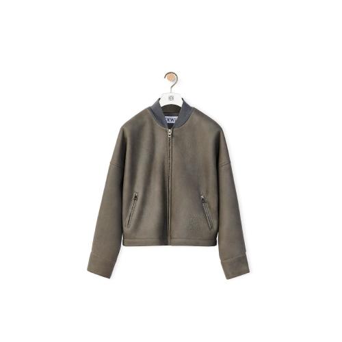  LOEWE罗意威 22年秋冬 女士 夹克 Jacket in shearling S359Y19L47-1214