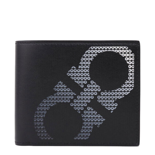 Salvatore Ferragamo/菲拉格慕 男士 男包 黑色皮革时尚卡包钱包 66A265 0693748