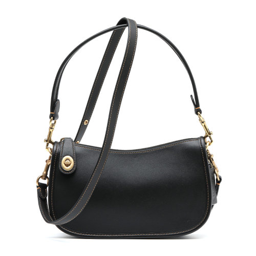 COACH/蔻驰Originals系列Swinger手袋牛皮革女士手提单肩包C0638
