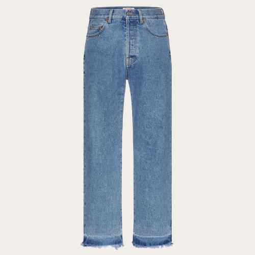  VALENTINO华伦天奴 22年秋冬 男士 牛仔裤 PANTALON EN DENIM 1V3DE02L8JR558