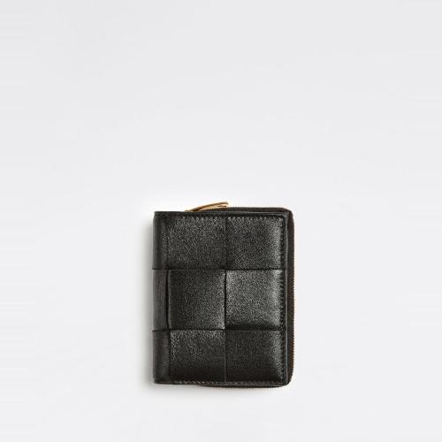  BV葆蝶家 22年秋冬 女士 钱包 portefeuille zippe a deux volets 701458VCQC18425