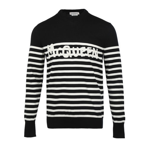Alexander McQueen/亚历山大麦昆男士套头针织衫705940Q1GBM