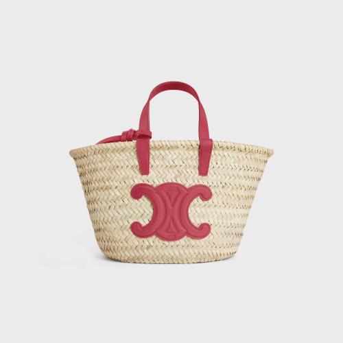  CELINE赛琳思琳 22年秋冬 女士 手提包 CELINE CLASSIC PANIER MODELE TEEN TRIOMPHE FEUILLES