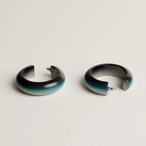  HERMES爱马仕 22年秋冬 女士 耳环 Boucles d%26s;oreilles Fusion， grand modele H057116FL04