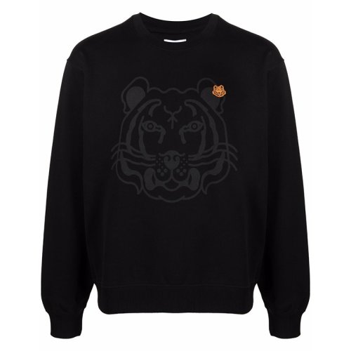  KENZO/高田贤三 男士黑色棉质卫衣 FB65SW0054MO 99 PLFSX