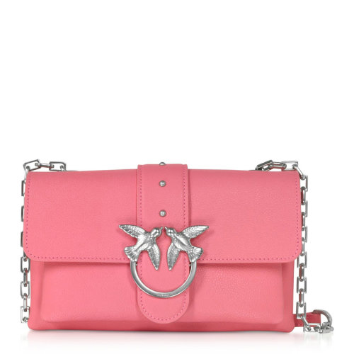 Pinko/品高LOVE系列 女士迷你铆钉装饰链条包单肩包斜挎包飞鸟燕子包女包 1P21M2多色可选