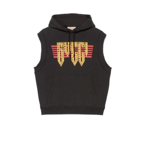  GUCCI古驰 22年秋冬 男士 针织棉无袖卫衣 663243 XJET5 1142