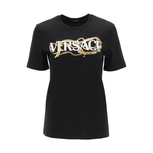  VERSACE/范思哲 女士印花棉质短袖T恤 1004153 1A02991 2B070 PLFSX