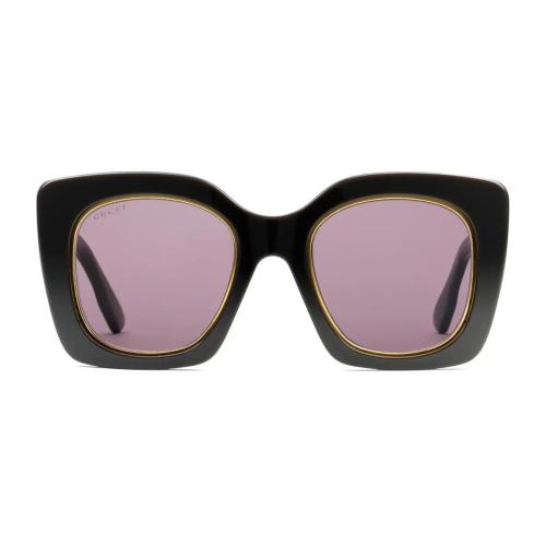  GUCCI古驰 22年秋冬 女士 超大造型方形镜框太阳眼镜 691318 J0740 1250