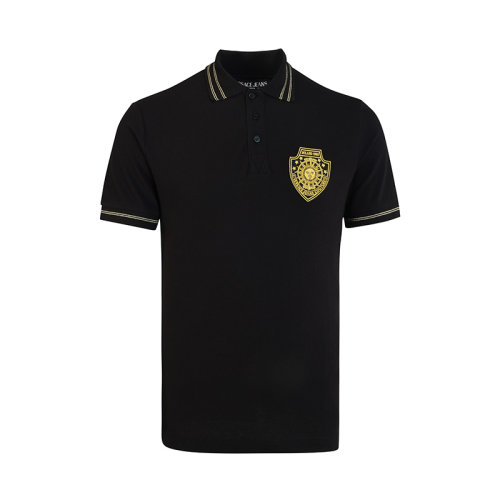 VERSACE/范思哲男士夏季百搭休闲潮流短袖T恤黑色白色