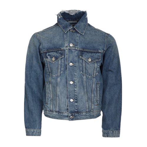  Balenciaga/巴黎世家 男士蓝色棉质夹克 556853 TBP46 4089 PLFSX