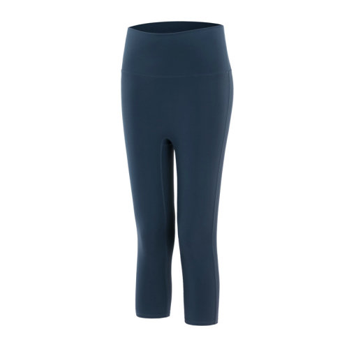 GeleiStory/GeleiStory 春夏新款欧美瑜伽裸感七分裤女修身显瘦专业跑步健身瑜伽服运动裤女装＞女士裤装＞女运动裤