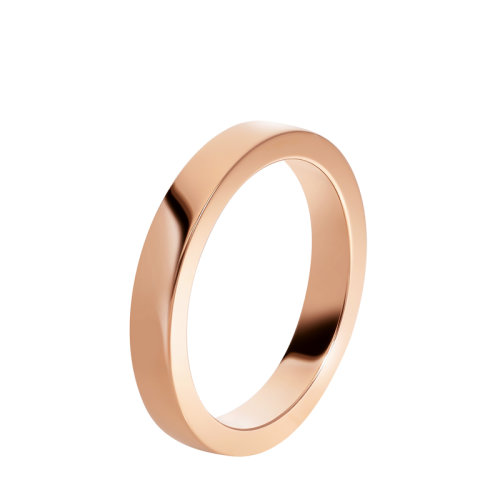 BVLGARI/宝格丽 结婚对戒系列MARRYME 男女通用18K金玫瑰金戒指 355681