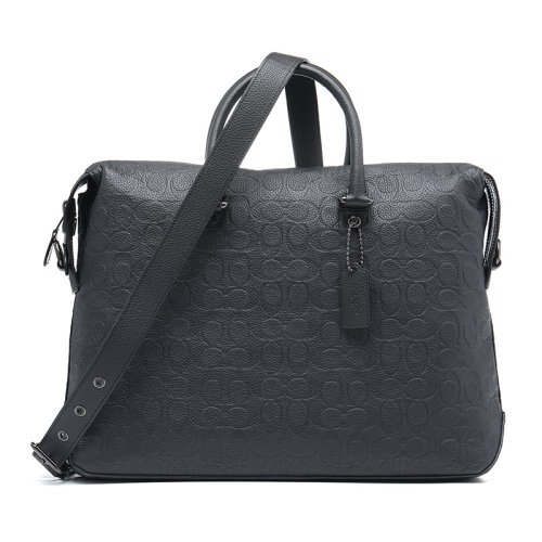 COACH/蔻驰21新品压印牛皮革手提单肩男士公文包C0244