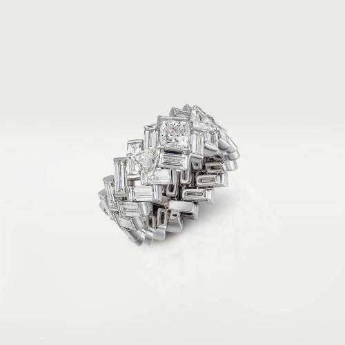  CARTIER 22年秋冬 女士 戒指 Bague Reflection de Cartier