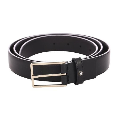 MontBlanc/万宝龙 MontBlanc-111334 皮带 皮带男 男士当代系列牛皮腰带 矩形针扣皮带