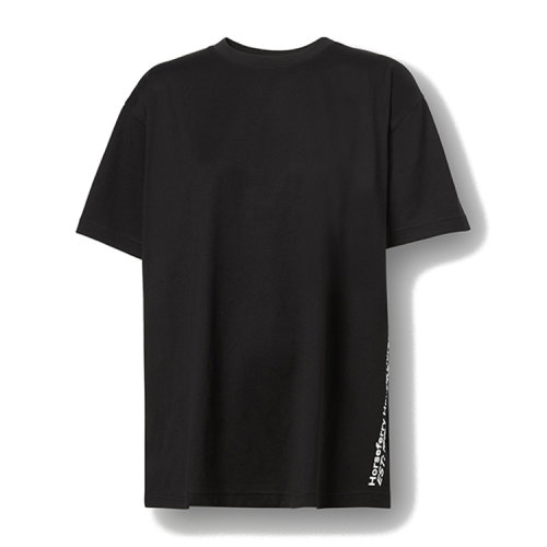 BURBERRY/博柏利 地址印花棉质宽松女士短袖T恤 80372911