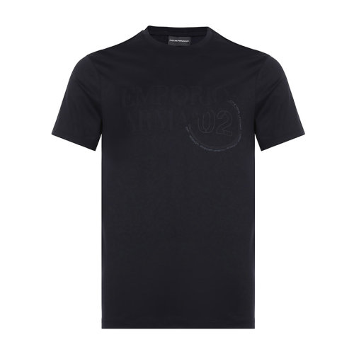 EmporioArmani/安普里奥阿玛尼 男士短袖T恤 棉质圆领 3G1TL1 1JTUZ F971