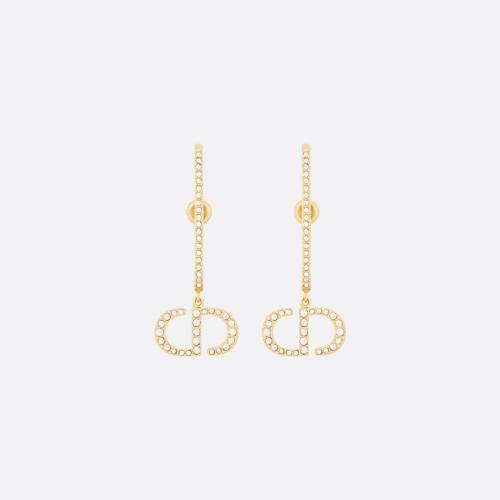 DIOR迪奥 22年秋冬 女士 耳环 Boucles doreilles 30?Montaigne E2028WOMCY_D301