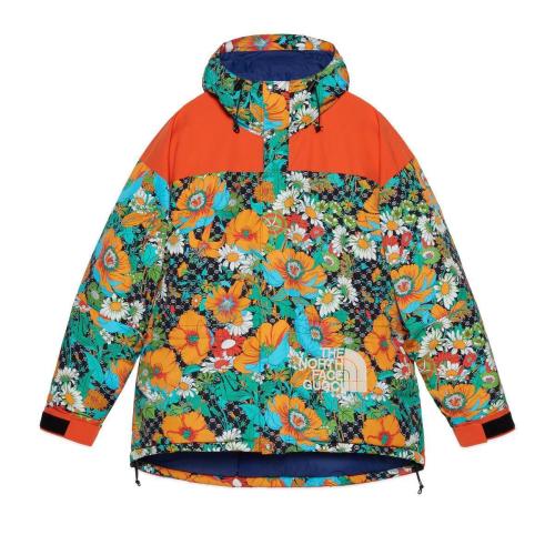  GUCCI古驰 22年秋冬 男士 The North Face x Gucci联名系列羽绒夹克 663758 XAADN 1066