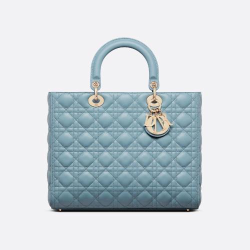  DIOR迪奥 22年秋冬 女士 单肩包 Sac Lady Dior Large M0566ONGE_M09Z
