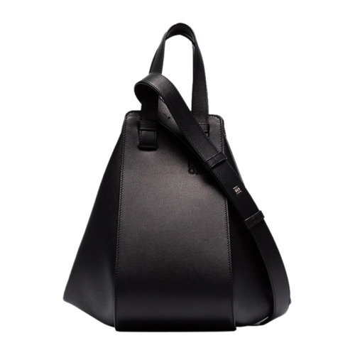 LOEWE/罗意威 Hammock系列女士纯色牛皮革经典徽标压花单肩包斜挎包手提包吊床包女包 38730S35 多色可选