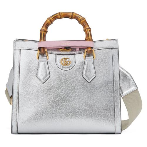  GUCCI古驰 22年秋冬 女士 Gucci Diana竹节小号托特包 702721 1TRGT 8190