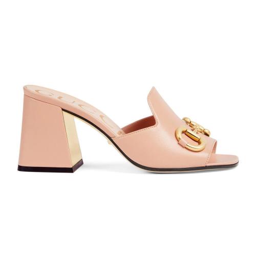  GUCCI古驰 22年秋冬 女士 女士马衔扣拖鞋 655412 BKO00 6705