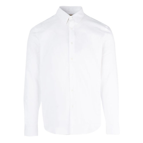 BURBERRY/博柏利 翻领 男性 简约 修身 男士长袖衬衫 80010764