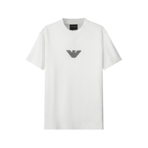 Emporio Armani/安普里奥阿玛尼【22春夏新款】男士莱赛尔纤维圆领短袖T恤 3L1TCD 1JUVZ