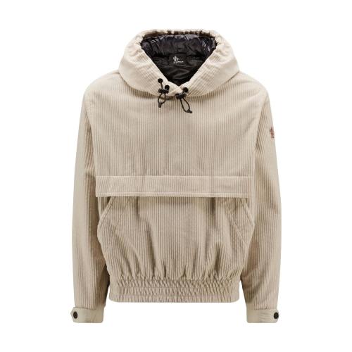  MONCLER蒙可蒙克莱 22年秋冬 男士 卫衣 Corduroy Hoodie H20978G0001654AL021D