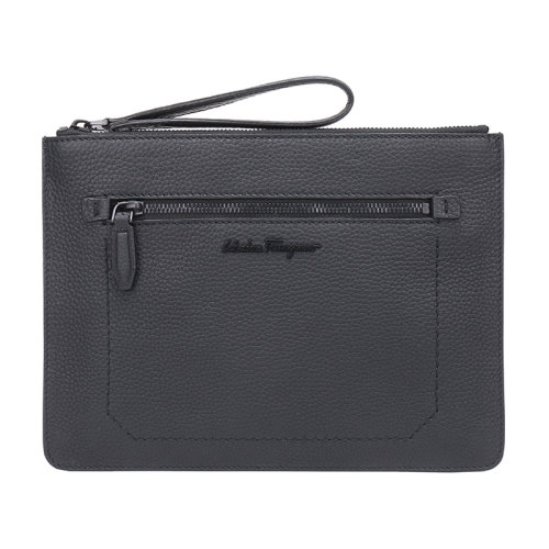 SalvatoreFerragamo/菲拉格慕男士牛皮手拿包240902