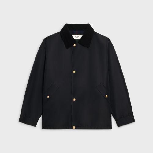  CELINE赛琳思琳 22年秋冬 女士 夹克 VESTE DE CHASSE NYLON LéGER 2W523364P.38NO