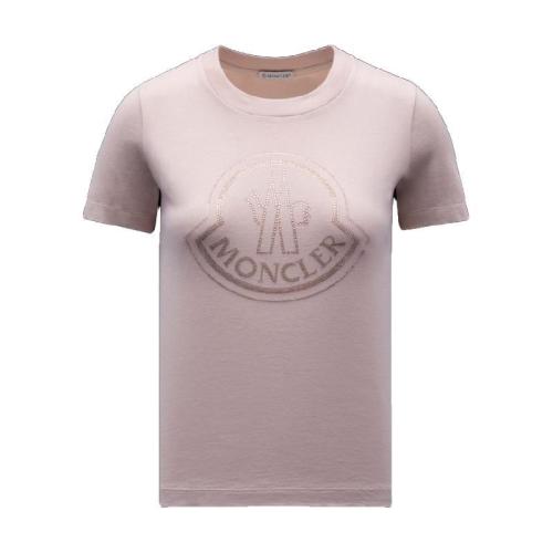  MONCLER蒙可蒙克莱 22年秋冬 女士 短袖T恤 Logo T-Shirt H20938C00016829FB514