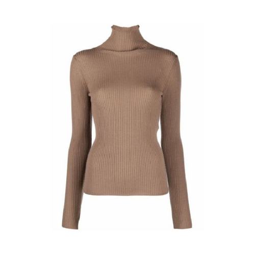  MaxMara/麦丝玛拉 女士棕色时尚休闲针织衫/毛衫 BORA-003 PLFSX