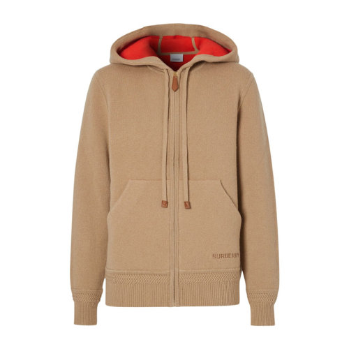 BURBERRY/博柏利 女士 服装  卡其色连帽抽绳外套 女士夹克