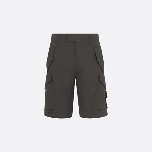  DIOR迪奥 22年秋冬 男士 休闲裤 工装短裤 313C151A5684_C700