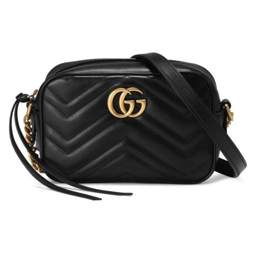  GUCCI古驰 22年秋冬 女士 GG Marmont系列绗缝迷你手袋 448065 DTD1T 1000 预定商品2-6周发货