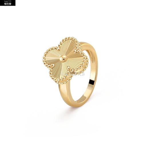 VCA梵克雅宝 22年秋冬 女士 戒指 Vintage Alhambra戒指 VCARP6I300 预定商品1-3周发货