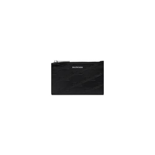 BALENCIAGA巴黎世家 22年秋冬 男士 卡包 Mens Embossed Monogram Long Coin And Card Holder